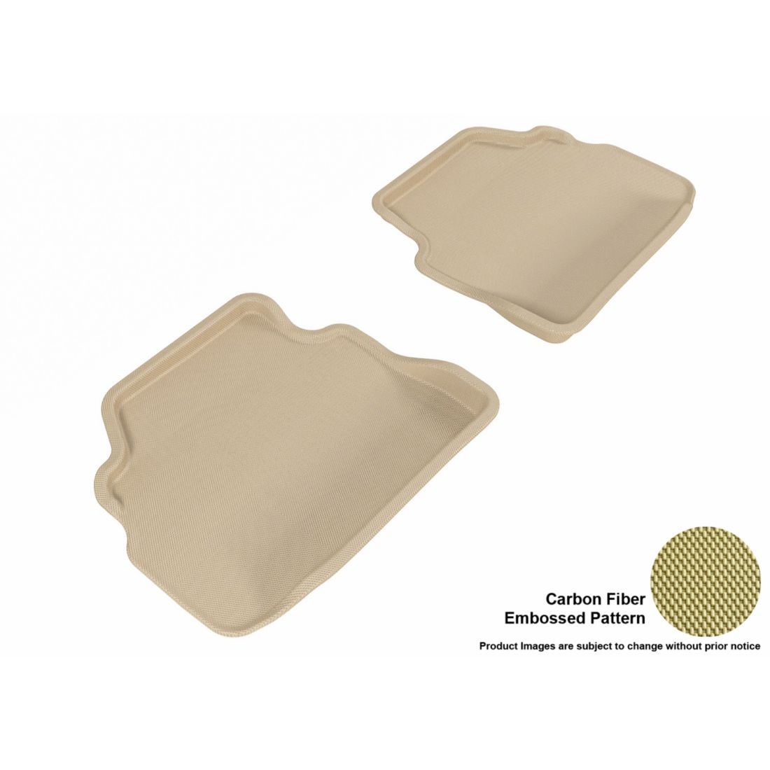 3D MAXpider KAGU 2nd Row Floormat - Black | 2023+ Honda CR-V (L1HD13221509) main image 1